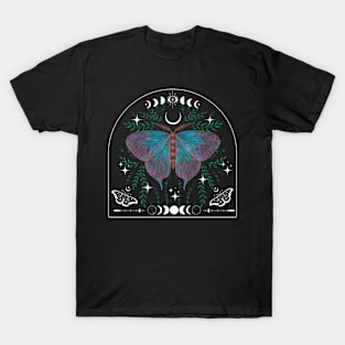 Aesthetic Vintage Night Butterfly T-Shirt